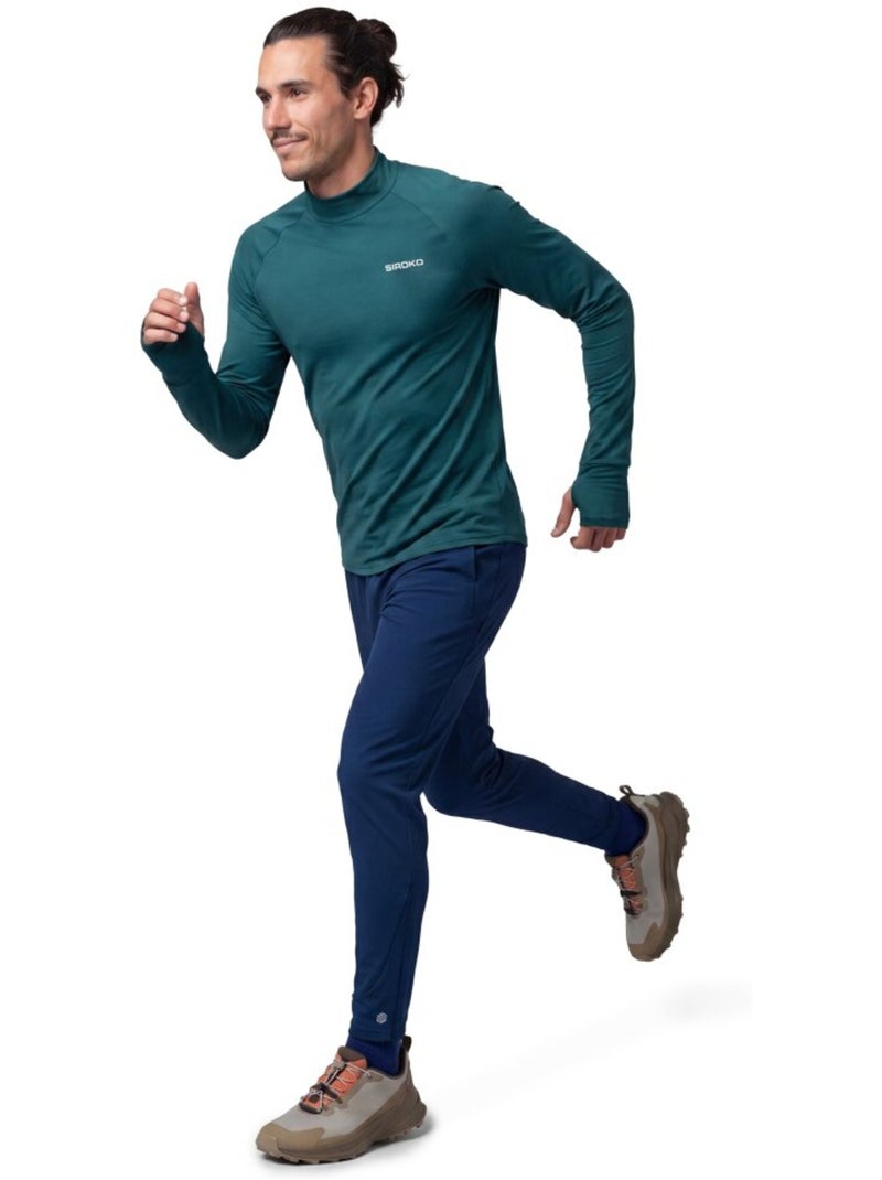 Pantalon stretch trail running homme homme tor Bleu - Kiabi