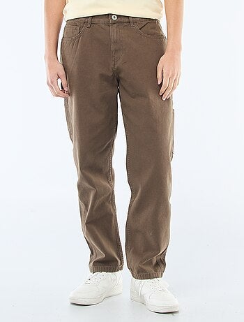 Pantalon style carpenter