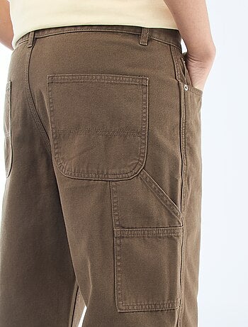 Pantalon style carpenter
