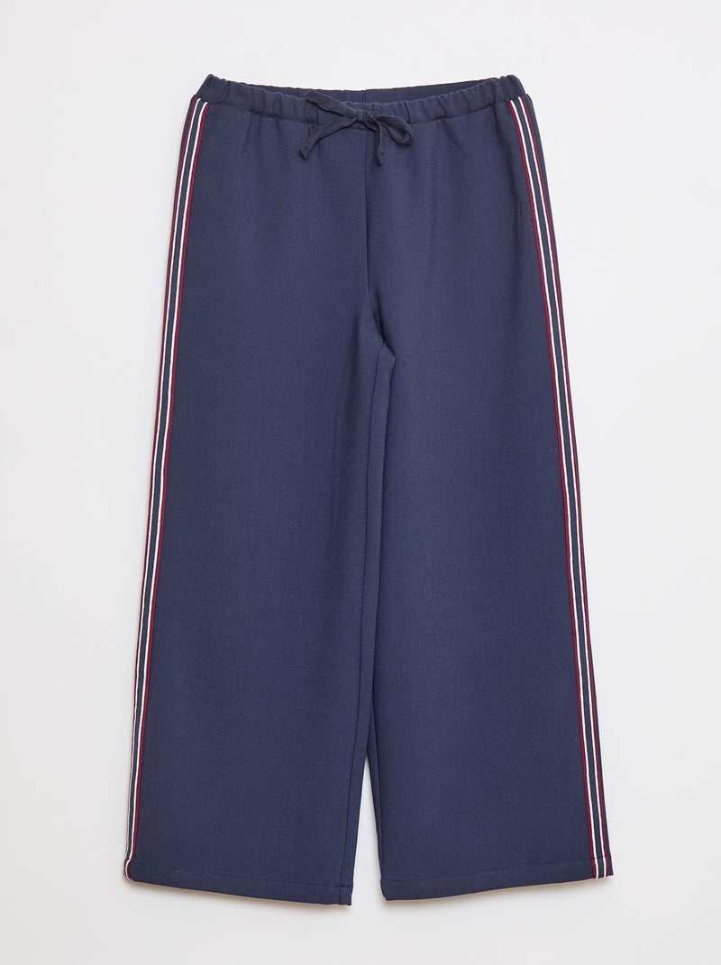Pantalon style jogging Bleu - Kiabi