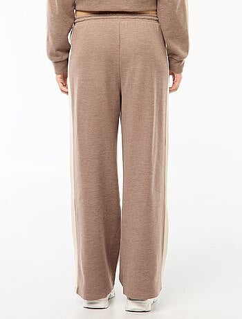 Pantalon style jogging en maille