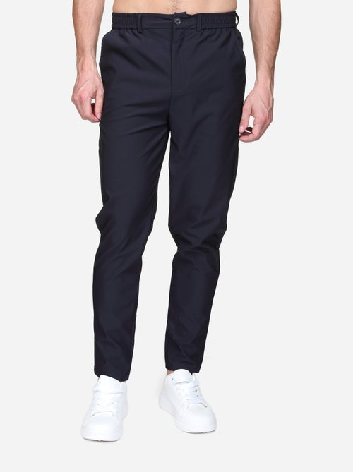 Pantalon taille elastique à bouton - Kiabi
