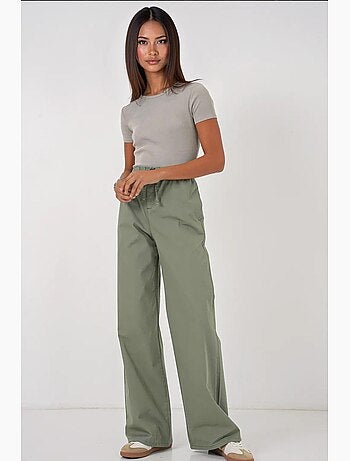 Pantalon taille haute à jambes larges bdart