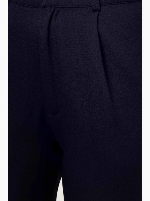 Pantalon taille haute à jambes plissées hiccup - Kiabi Pantalon taille haute à jambes plissées hiccup - Kiabi