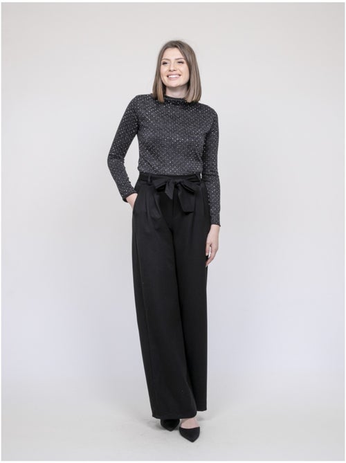 Pantalon taille haute EDERINA - Kiabi Pantalon taille haute EDERINA - Kiabi
