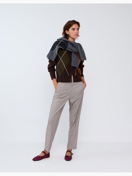 Pantalon taille haute, mo fashion - Kiabi Pantalon taille haute, mo fashion - Kiabi