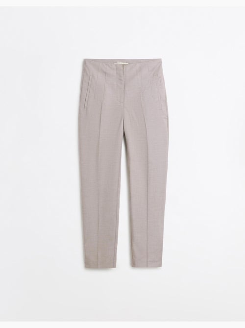 Pantalon taille haute, mo fashion - Kiabi Pantalon taille haute, mo fashion - Kiabi