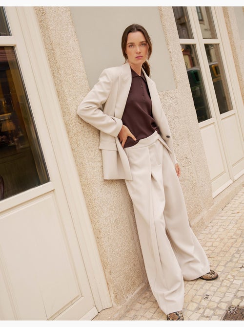 Pantalon taille haute, mo fashion - Kiabi Pantalon taille haute, mo fashion - Kiabi