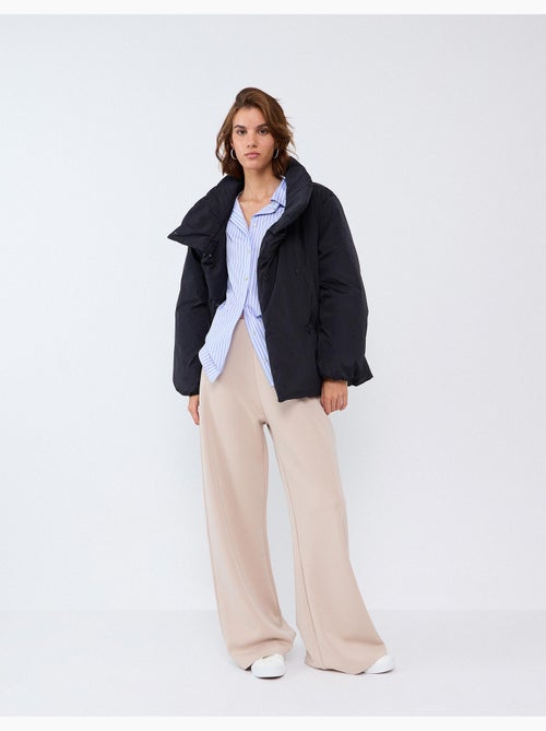 Pantalon taille haute, mo fashion - Kiabi Pantalon taille haute, mo fashion - Kiabi