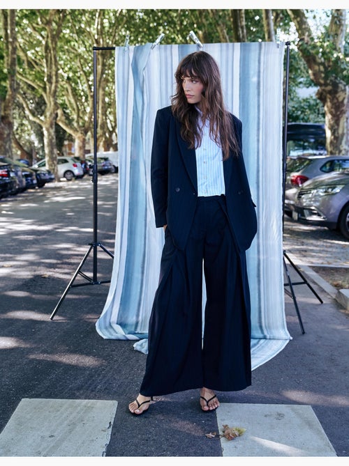Pantalon taille haute, mo fashion - Kiabi