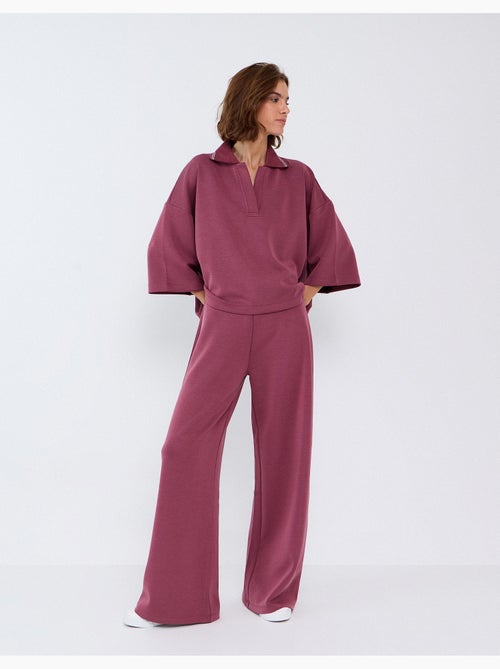 Pantalon taille haute, mo fashion - Kiabi Pantalon taille haute, mo fashion - Kiabi