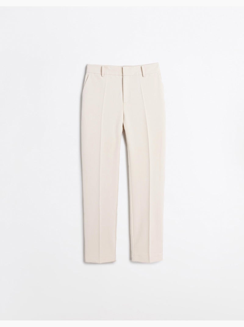 Pantalon taillé, mo fashion Beige - Kiabi