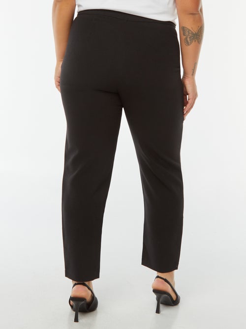 Pantalon tailleur à taille haute et coupe skinny - Kiabi