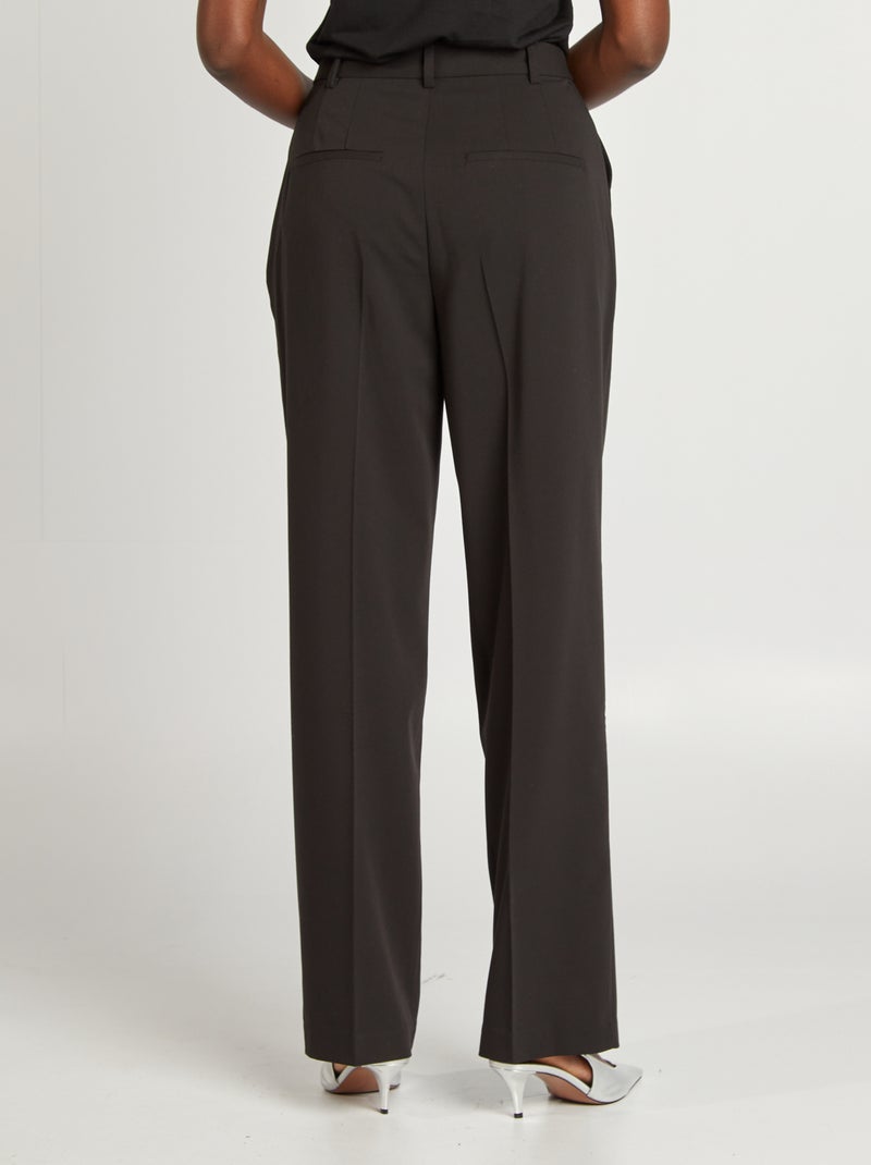 Pantalon tailleur Noir - Kiabi