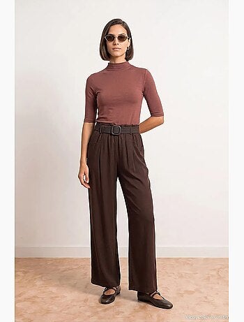 Pantalon tencel dilvin