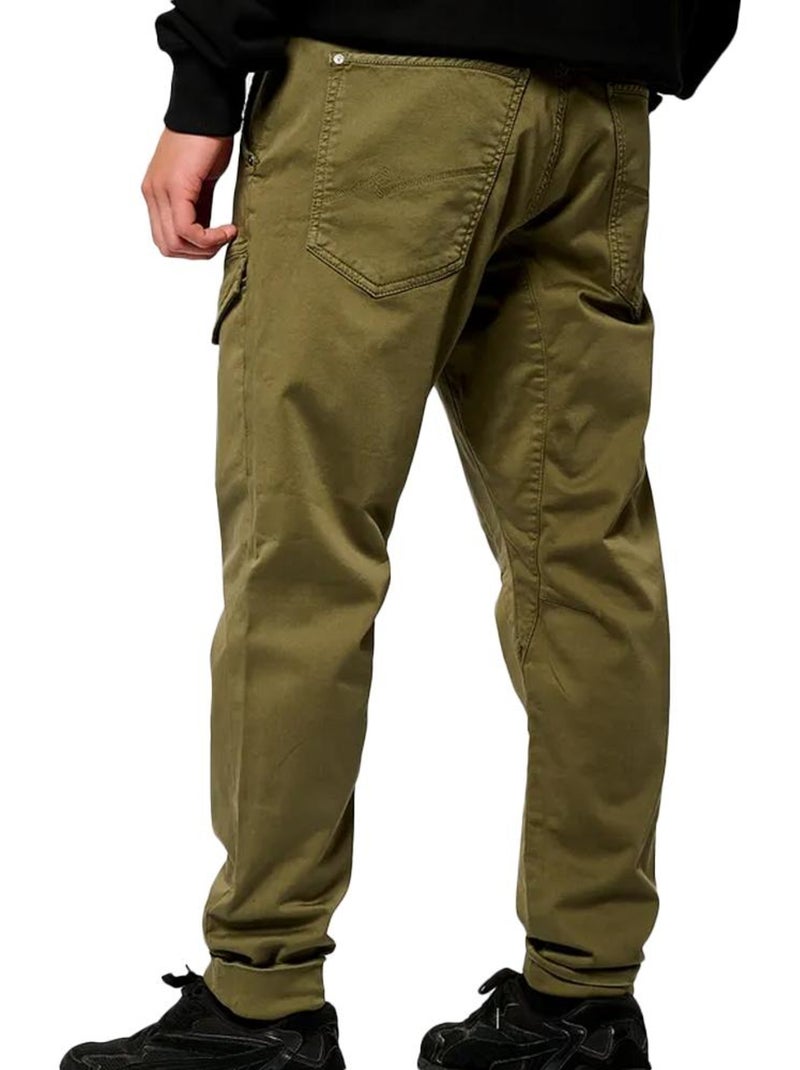 Pantalon Toile Homme Kaporal Vert kaki clair - Kiabi