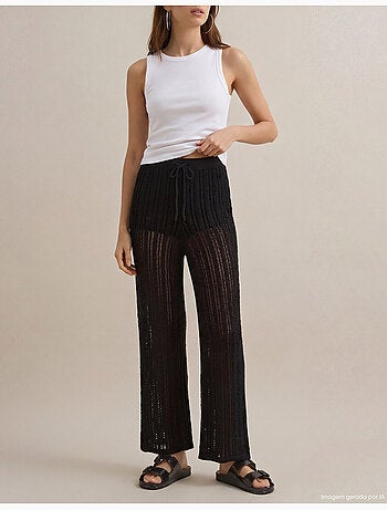 Pantalon tricoté, mo fashion