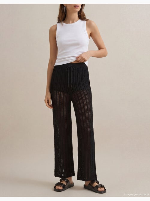 Pantalon tricoté, MO Fashion - Kiabi