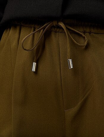 Pantalon type jogger uni