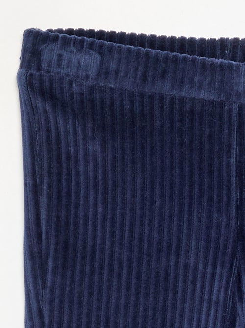 Pantalon uni en velours côtelé - Kiabi Pantalon uni en velours côtelé - Kiabi