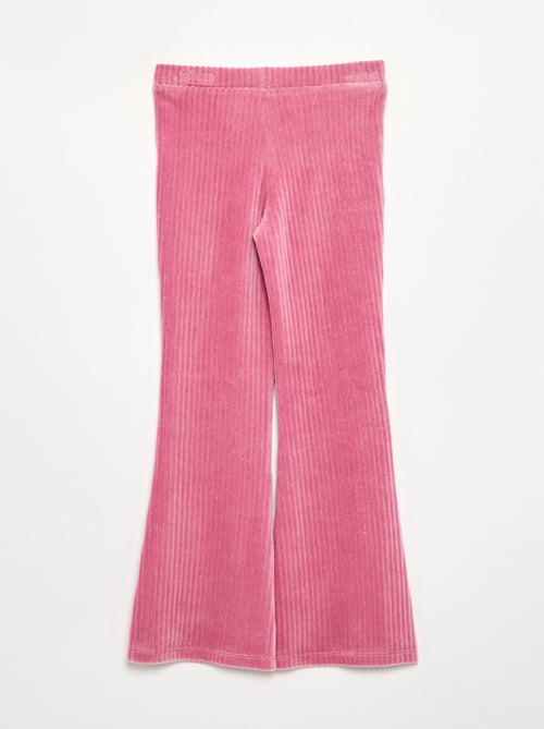 Pantalon uni en velours côtelé - Kiabi Pantalon uni en velours côtelé - Kiabi