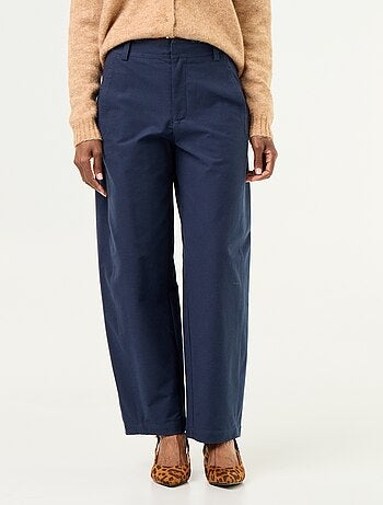 Pantalon uni forme large