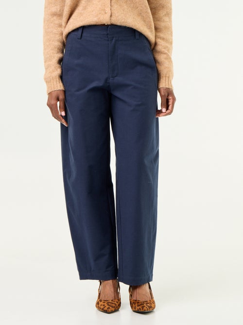 Pantalon uni forme large - Kiabi
