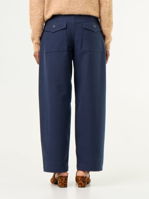 Pantalon uni forme large - Kiabi