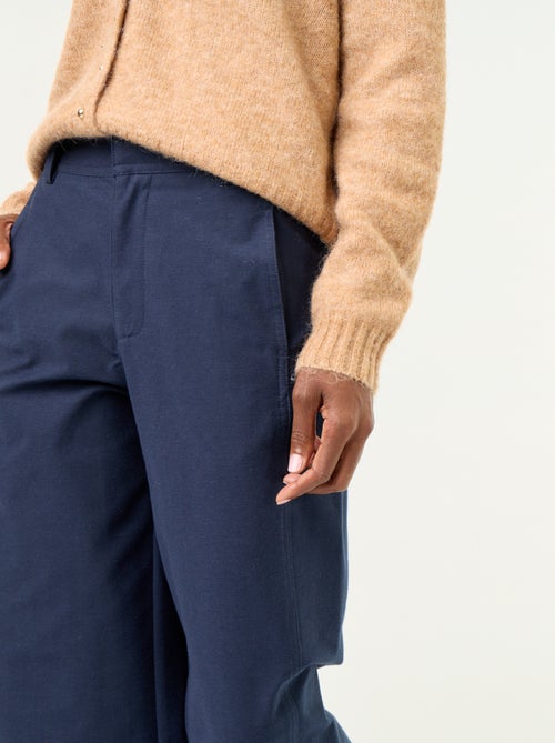 Pantalon uni forme large - Kiabi