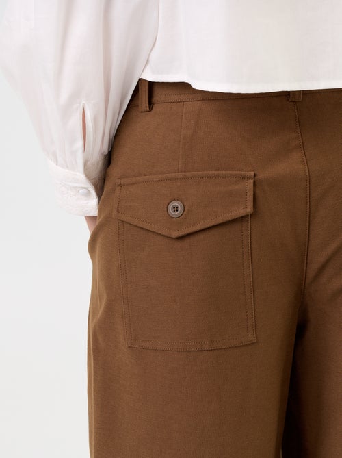 Pantalon uni forme large - Kiabi