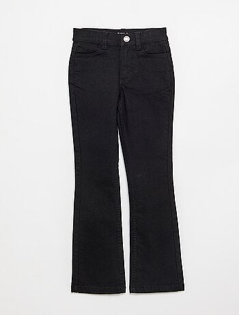 Pantalon van twill met verstelbare taille