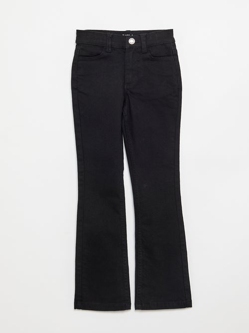 Pantalon van twill met verstelbare taille - Kiabi