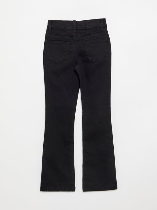 Pantalon van twill met verstelbare taille - Kiabi