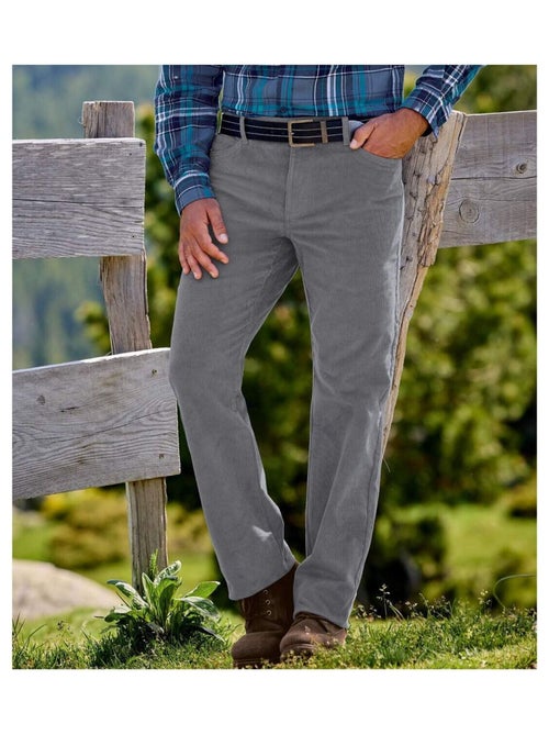 Pantalon Velours 5 Poches Stretch - ATLAS FOR MEN - Kiabi Pantalon Velours 5 Poches Stretch - ATLAS FOR MEN - Kiabi