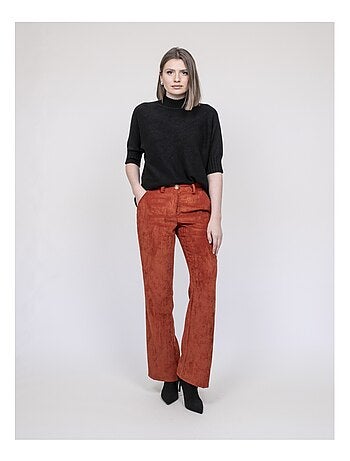 Pantalon velours côtelé elio