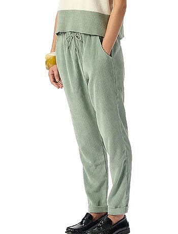 Pantalon Velours Femme Teddy Smith