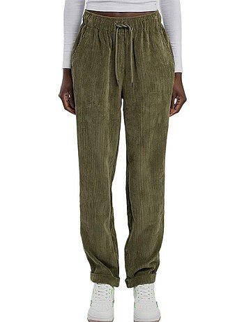 Pantalon Velours Femme Teddy Smith