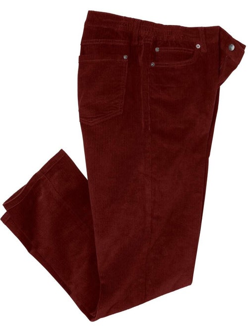 Pantalon Velours Stretch Chalet   - ATLAS FOR MEN - Kiabi