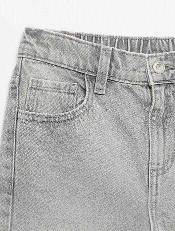 Pantalon wide leg avec broderies