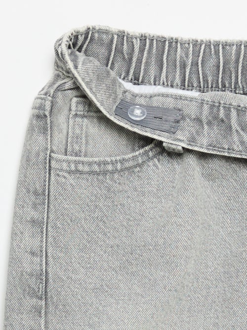 Pantalon wide leg avec broderies - Kiabi Pantalon wide leg avec broderies - Kiabi