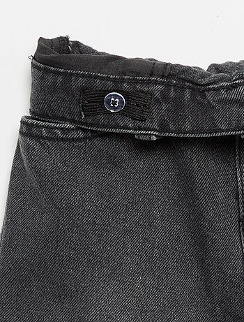 Pantalon wide leg avec broderies