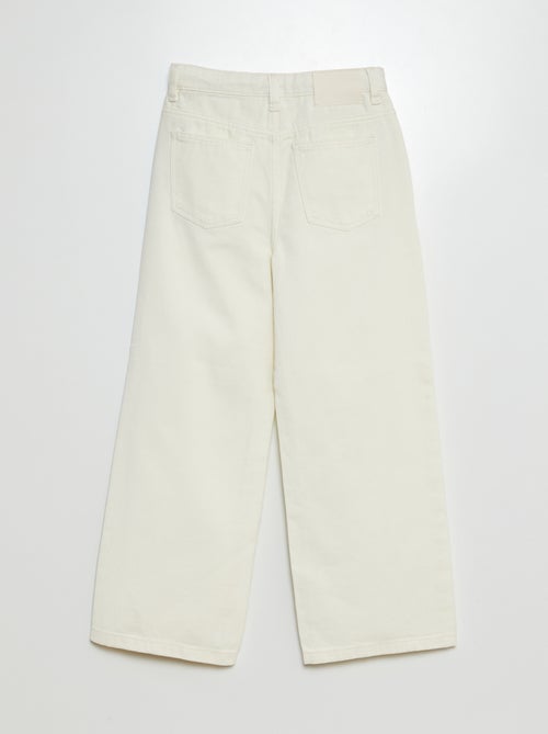 Pantalon wide leg - Kiabi
