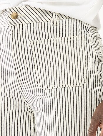 Pantalon wide leg coloré