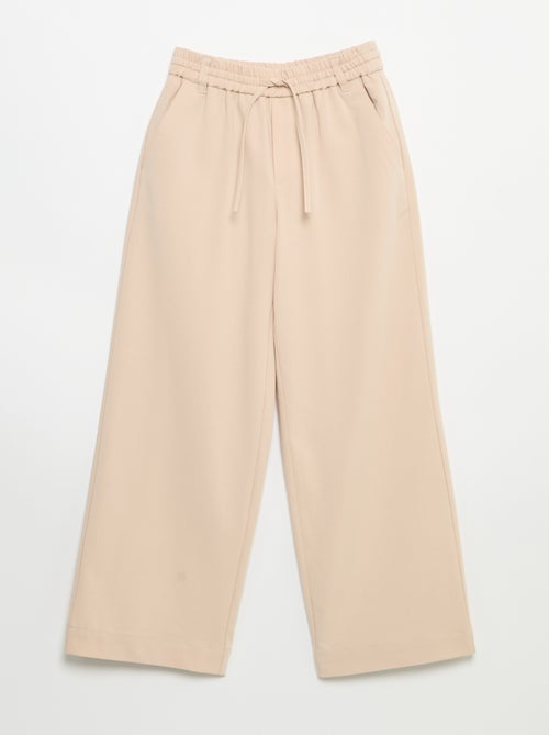 Pantalon wide leg / coupe large - Kiabi