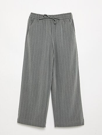 Pantalon wide leg / coupe large