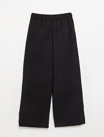 Pantalon wide leg / coupe large
