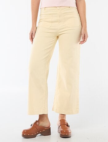 Pantalon wide leg femme