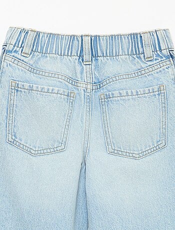 Pantalon wide leg fit / coupe large à 2 teintes