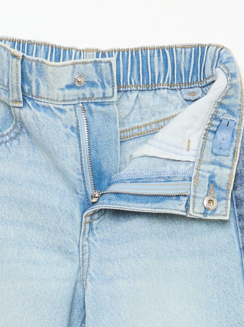 Pantalon wide leg fit / coupe large à 2 teintes - Kiabi