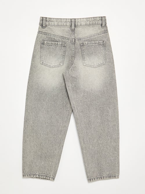 Pantalon wide leg fit / coupe large avec clous fantaisies - Kiabi
